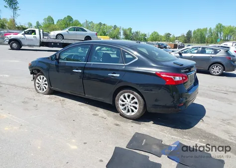 2019 Nissan Sentra Sv z USA, uszkodzony, nr VIN 3N1AB7AP2KL605486